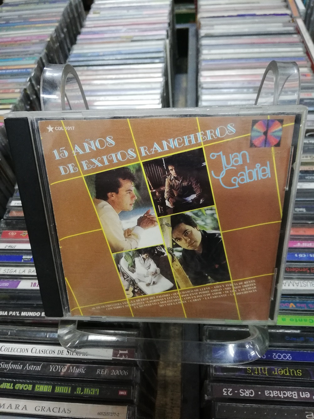 Imagen CD JUAN GABRIEL - 15 AÑOS DE EXITOS RANCHEROS