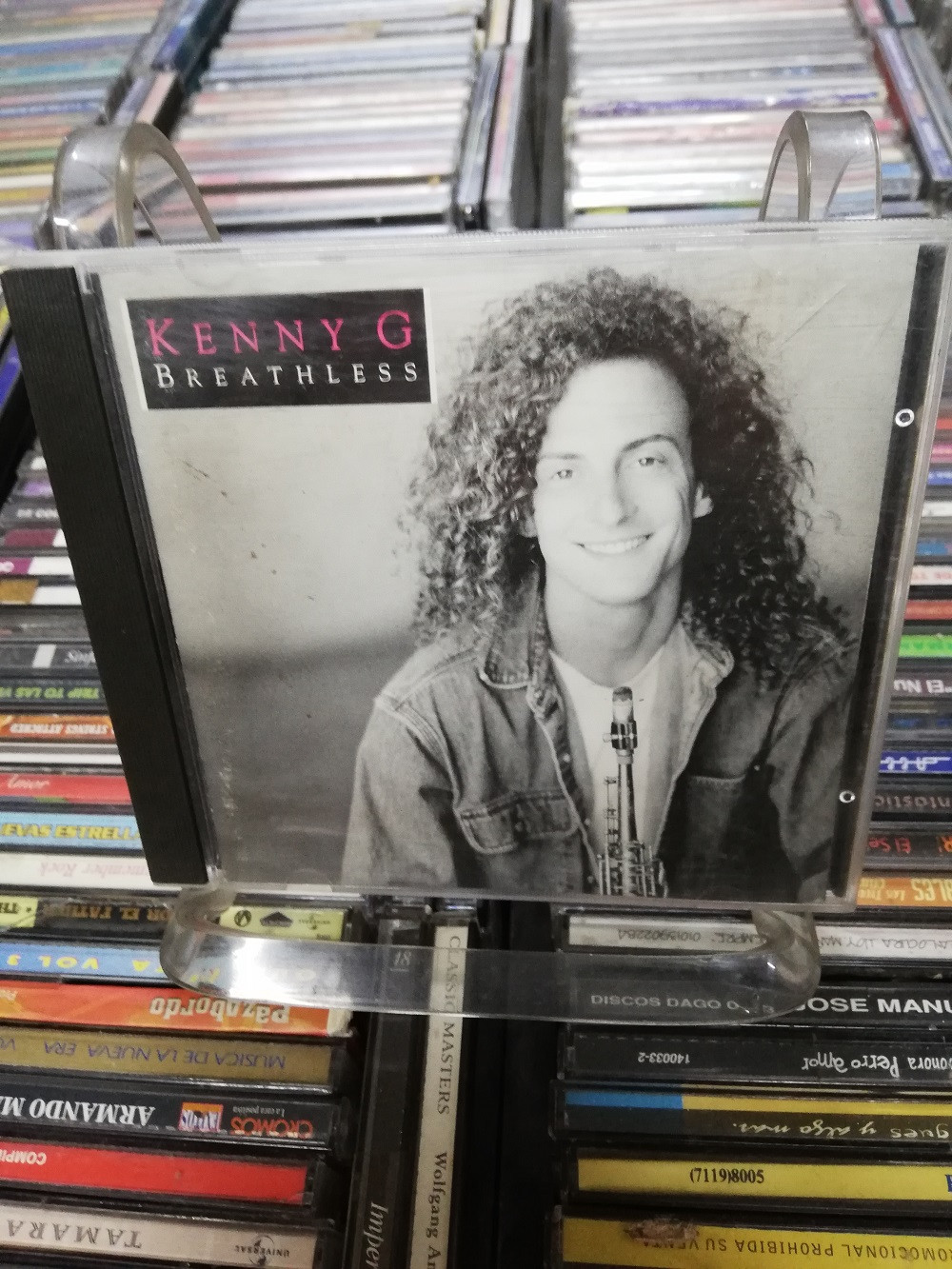 Imagen CD KENNY G - BREATHLESS