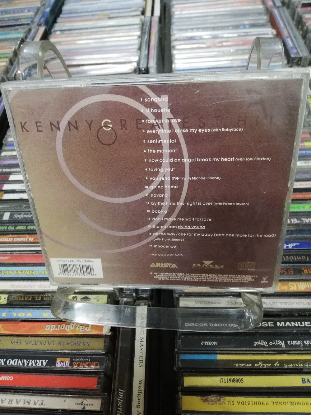 Imagen CD KENNY G - GREATEST HITS 2