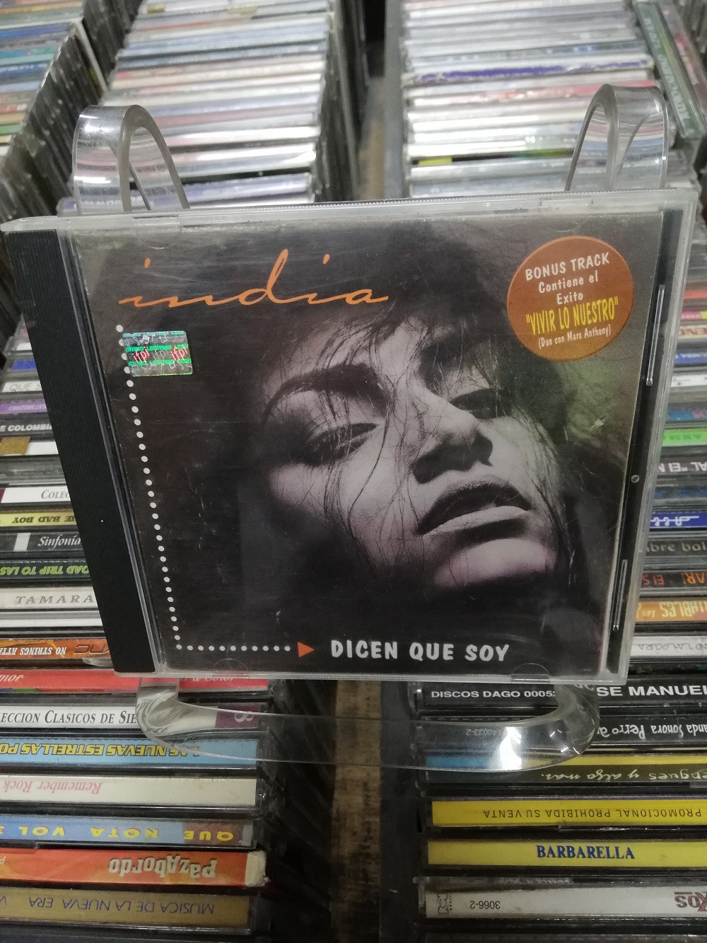 Imagen CD LA INDIA - DICEN QUE SOY
