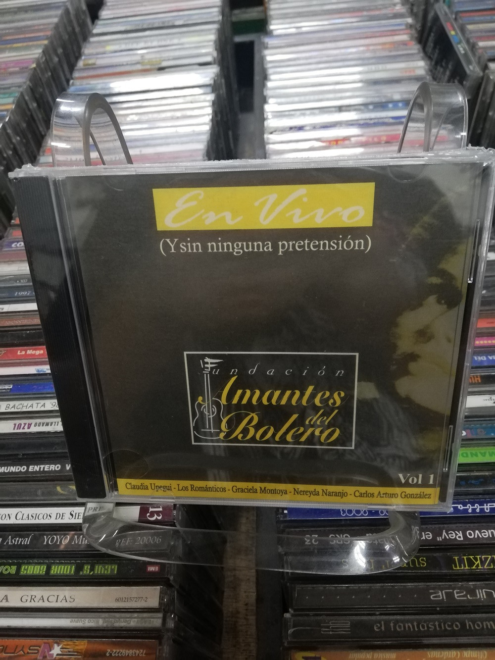 Imagen CD LA NOCHE DE LOS AMANTES DEL BOLERO VOL. 1