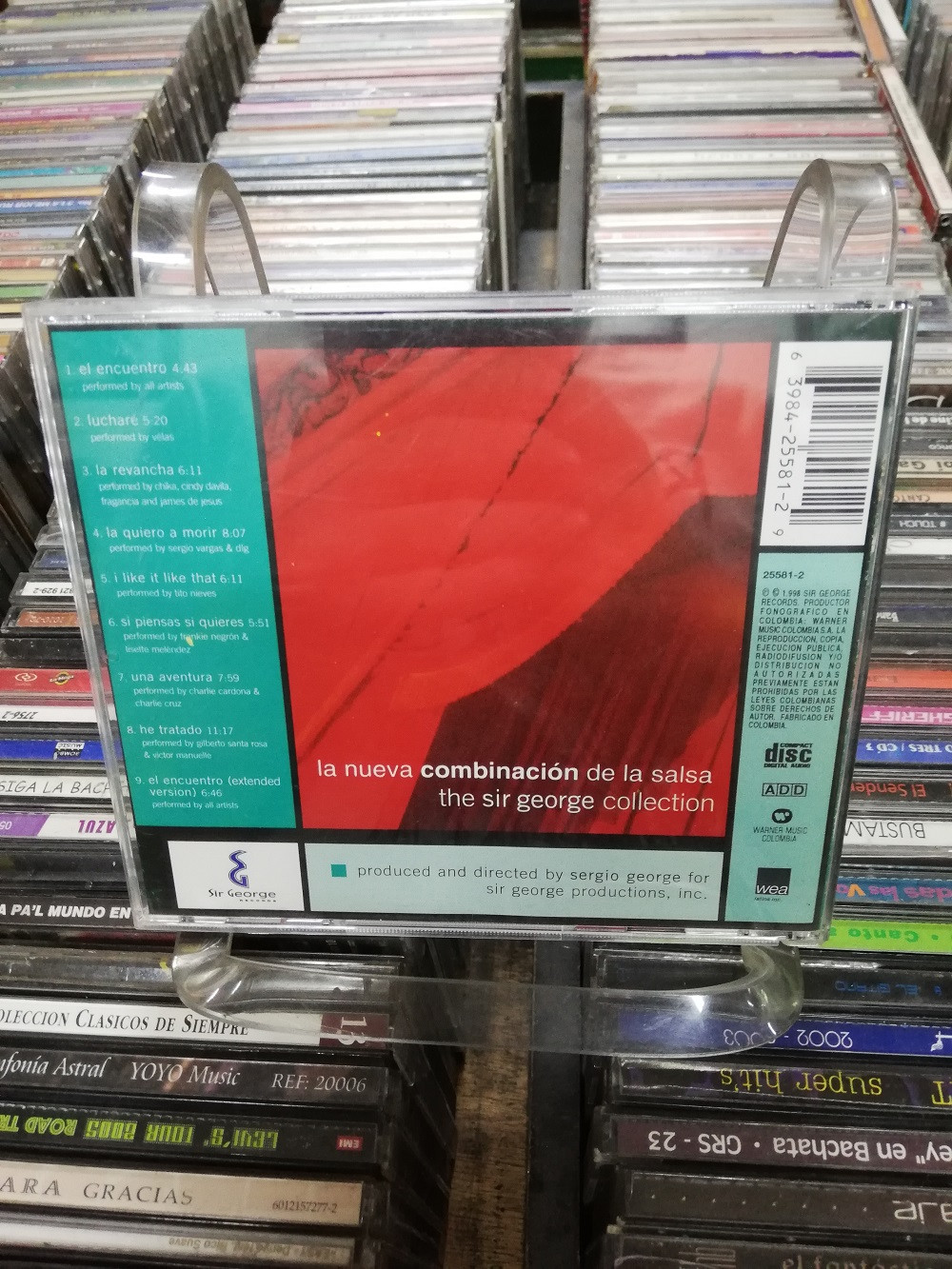 Imagen CD LA NUEVA COMBINACIÓN DE LA SALSA 2