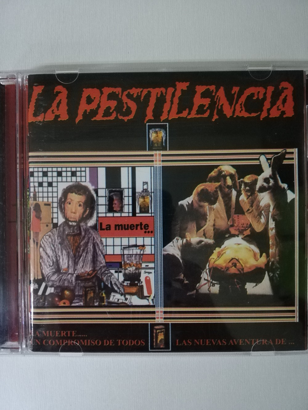 Imagen CD LA PESTILENCIA - LA MUERTE.....UN COMPROMISO DE TODOS/LAS NUEVAS AVENTURAS DE LA PESTILENCIA