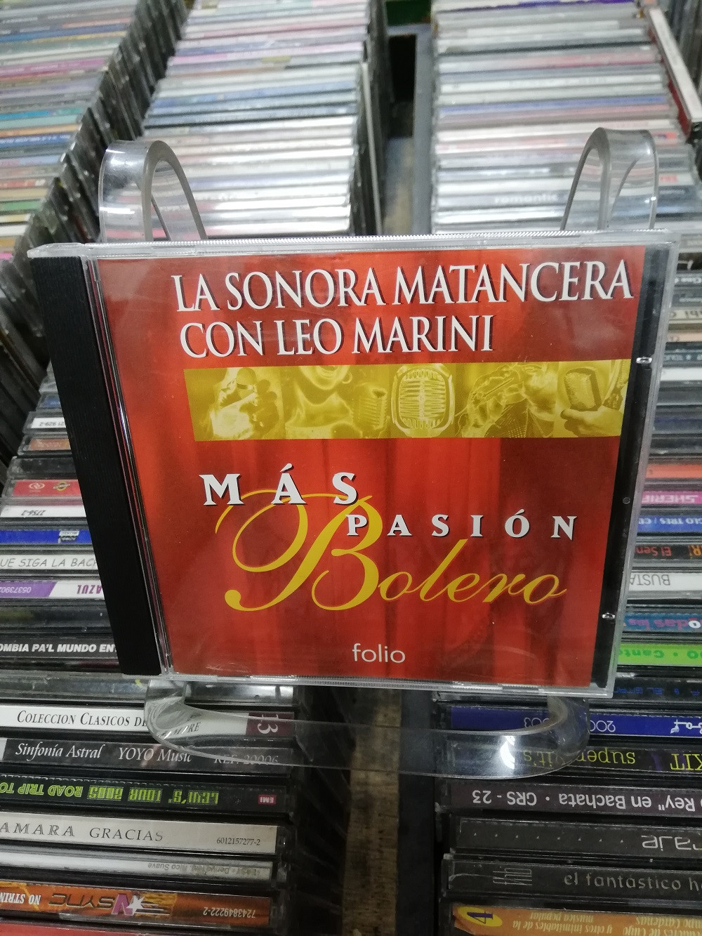 Imagen CD LA SONORA MATANCERA CON LEO MARINI - MAS PASIÓN MAS BOLERO 1