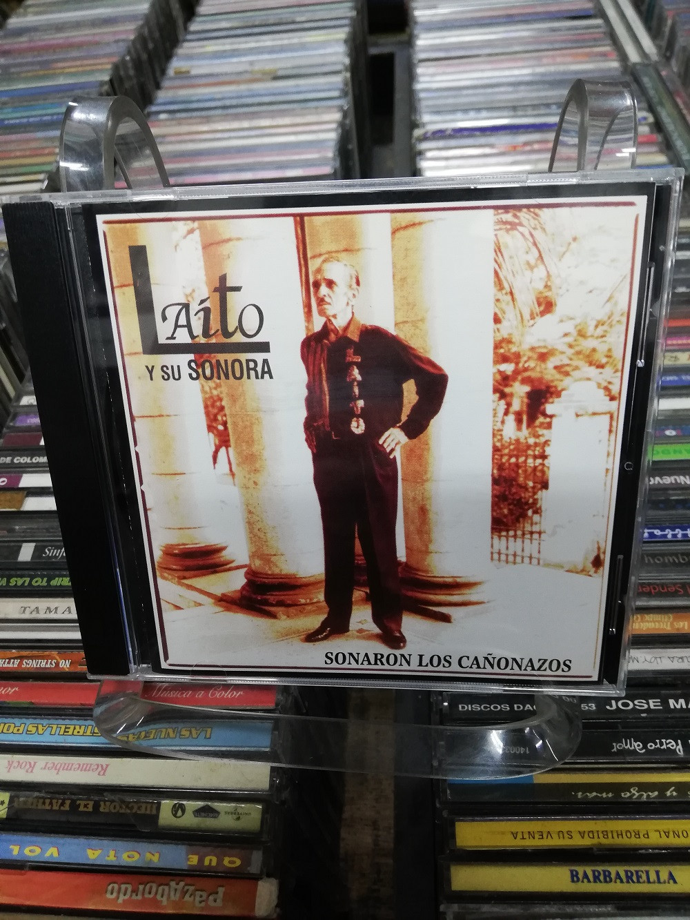 Imagen CD LAITO Y SU SONORA - SONARON LOS CAÑONAZOS