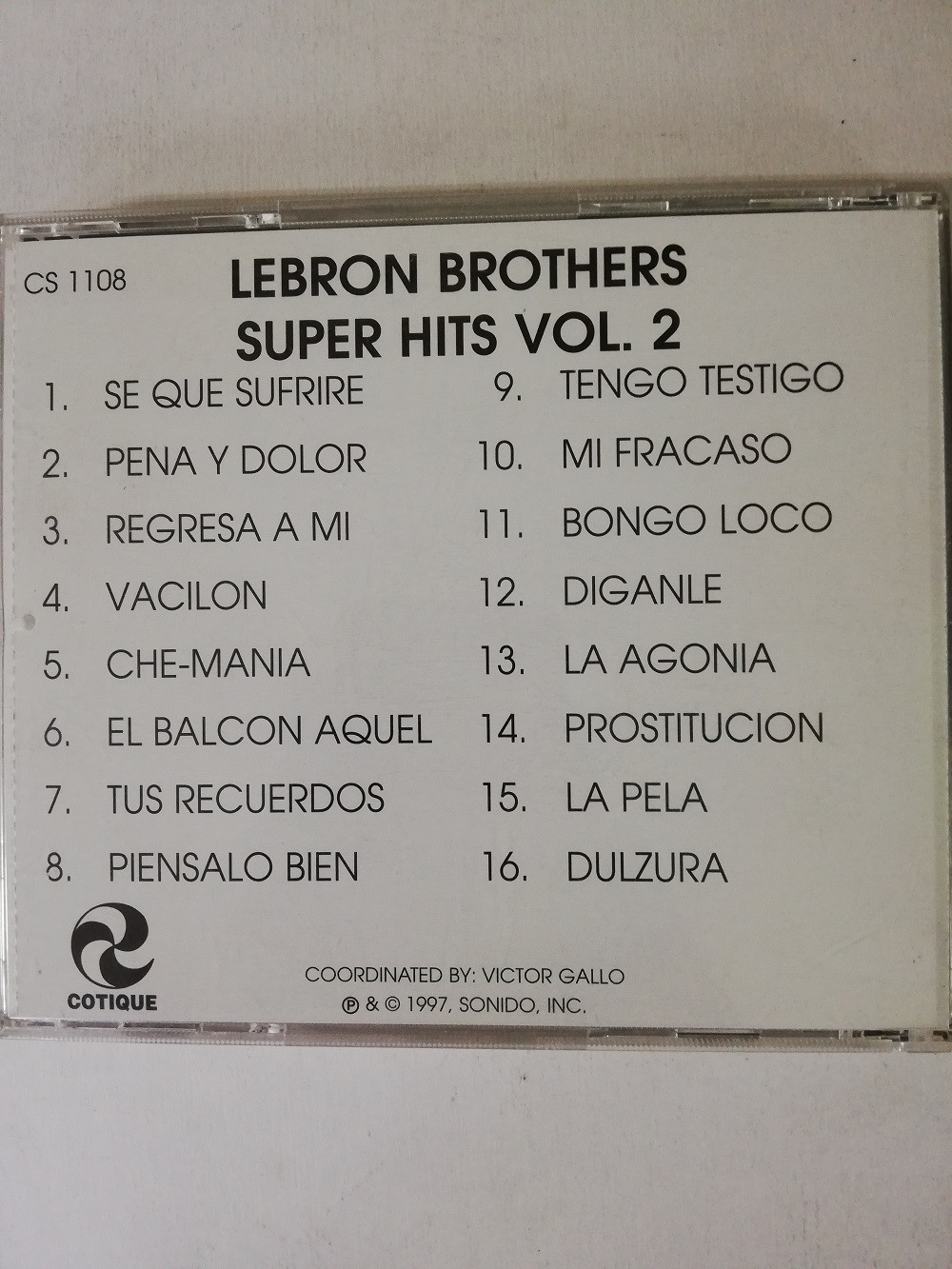 Imagen CD LEBRON BROTHERS - SUPER HITS VOL. 2 2