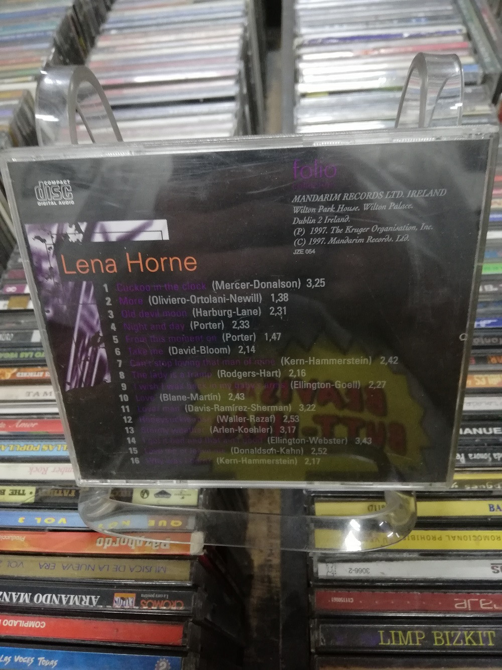 Imagen CD LENA HORNE - THE JAZZ MASTERS 2