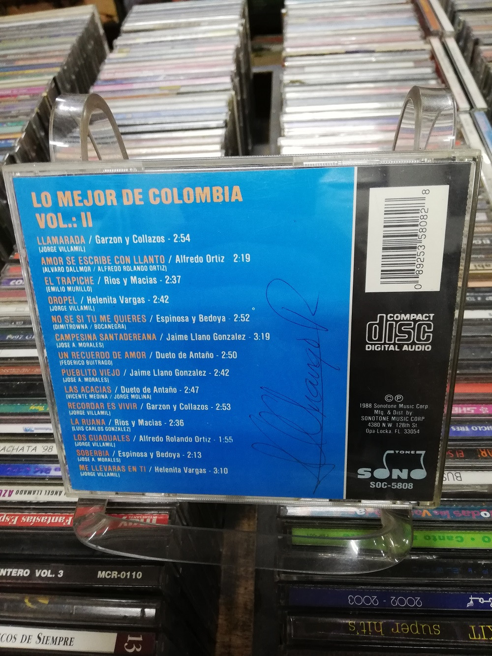 Imagen CD LO MEJOR DE COLOMBIA 2