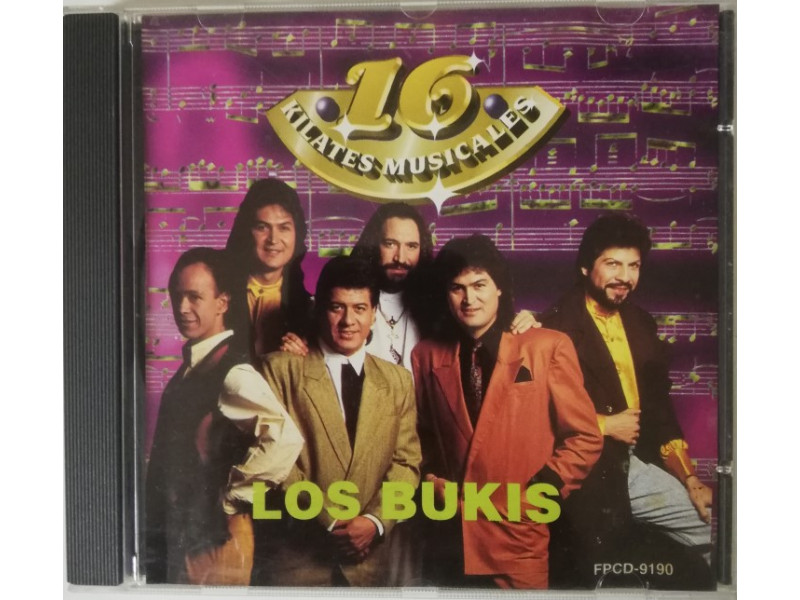 CD LOS BUKIS 16 KILATES MUSICALES FPCD 9190 Libreria Atlas