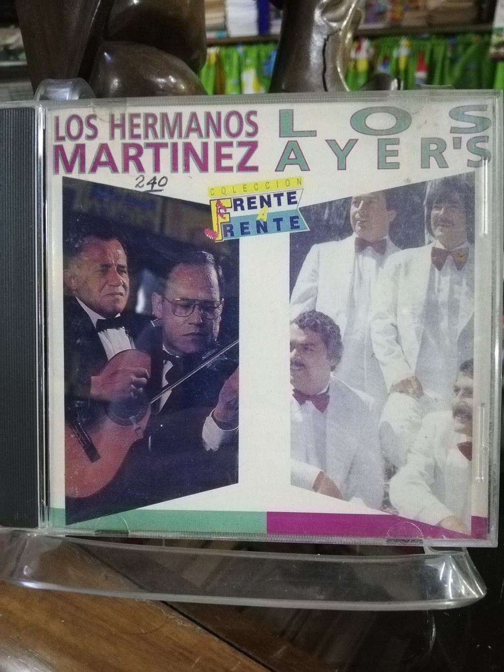 Imagen CD LOS HERMANOS MARTINEZ & LOS AYER´S - FRENTE A FRENTE 1