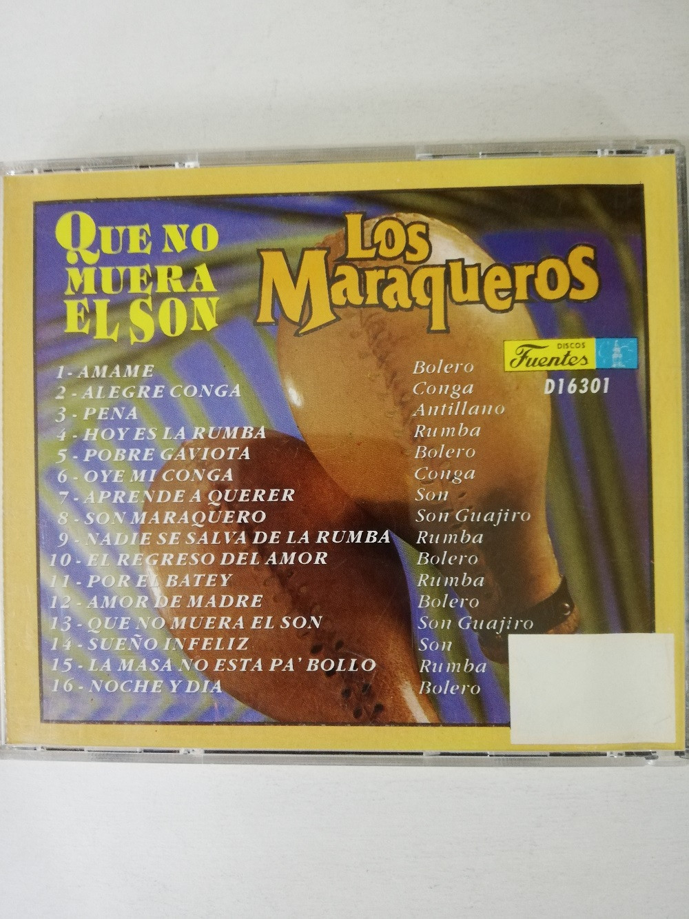 Imagen CD LOS MARAQUEROS - QUE NO MUERA EL SON 2