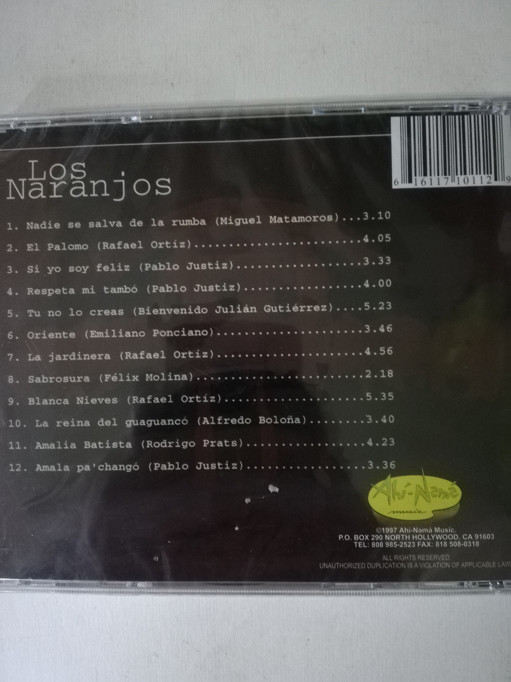 Imagen CD LOS NARANJOS - RESPETA MI TAMBÓ 2