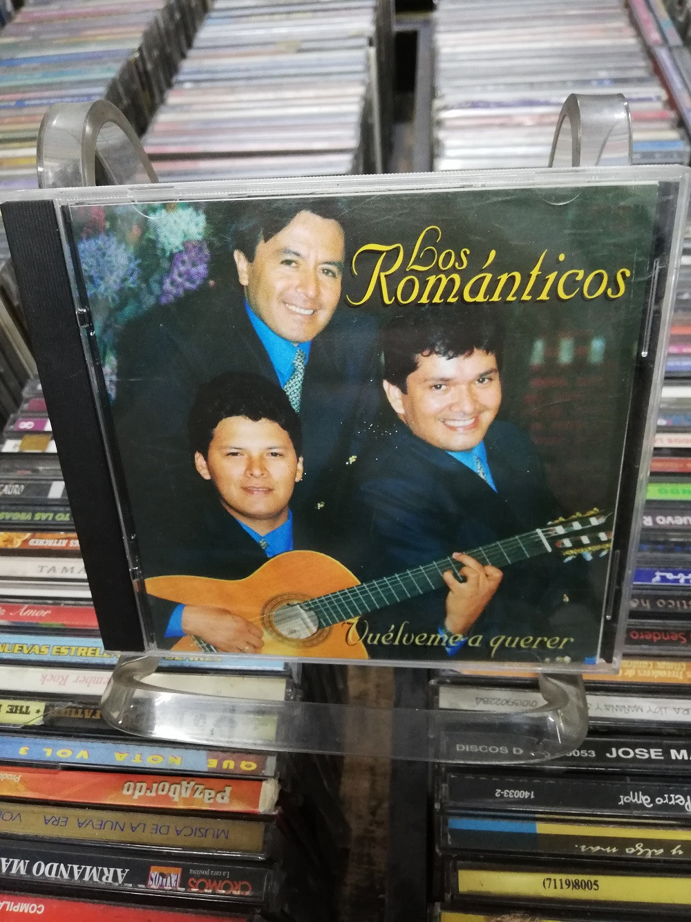 Imagen CD LOS ROMÁNTICOS - VUELVEME A QUERER 1