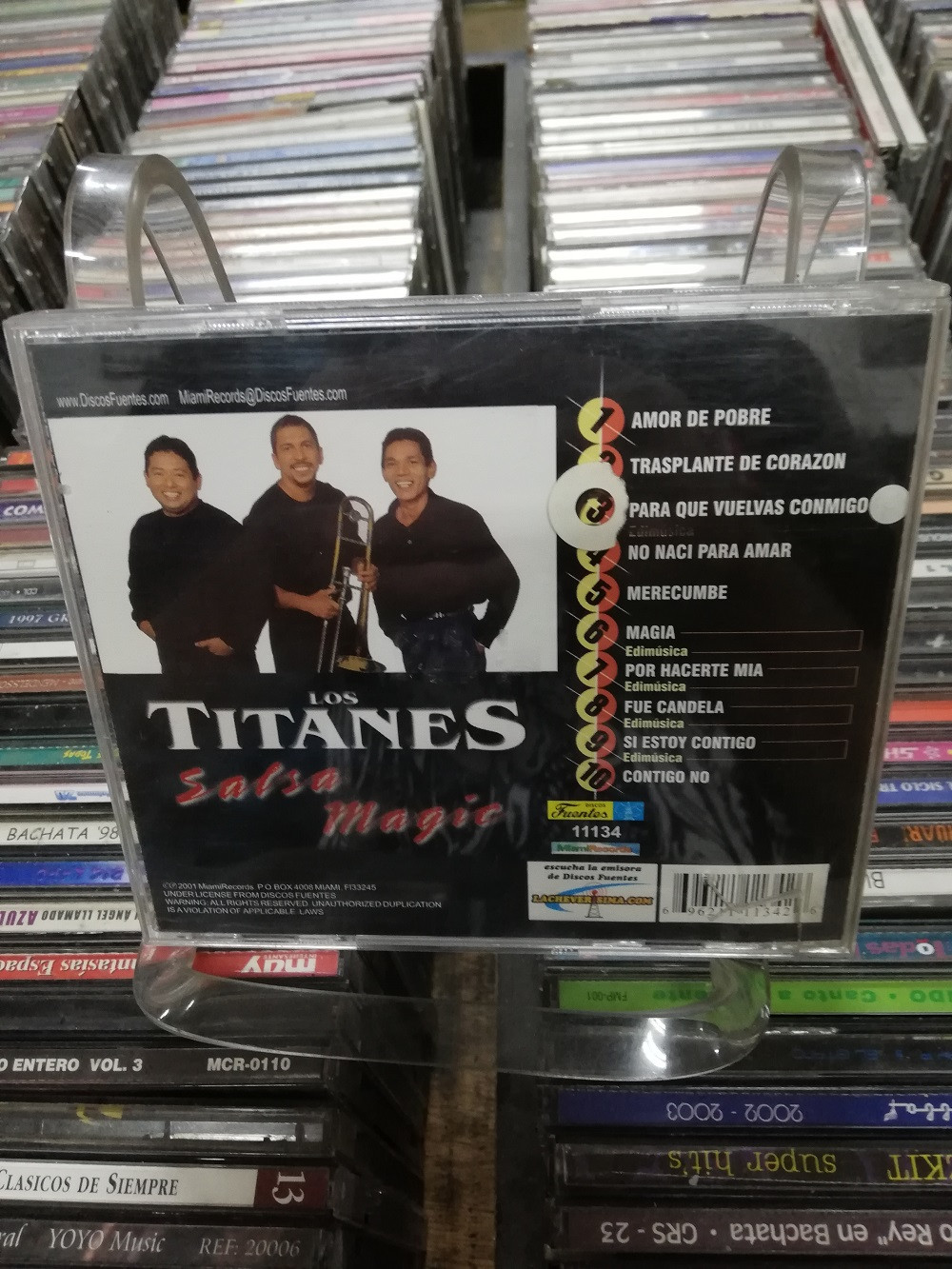Imagen CD LOS TITANES - SALSA MAGIC 2