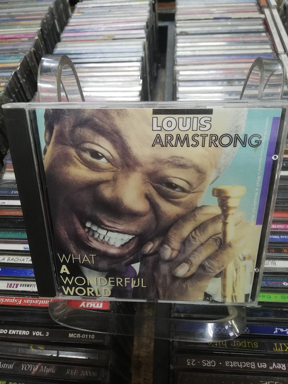 Imagen CD LOUIS ARMSTRONG - WHAT A WONDERFUL WORLD
