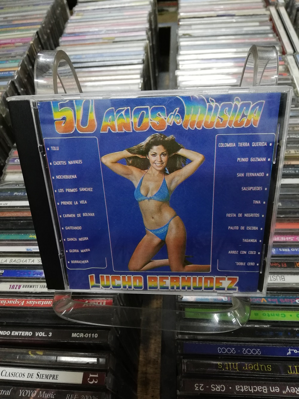 Imagen CD LUCHO BERMUDEZ - 50 AÑOS DE MÚSICA