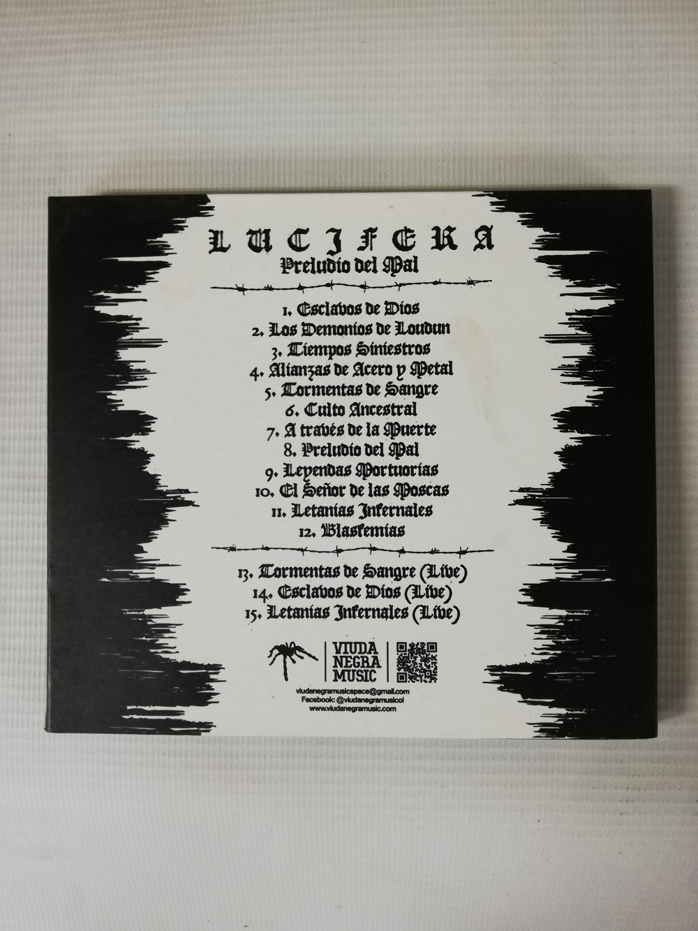 Imagen CD LUCIFERA - PRELUDIO DEL MAL 2