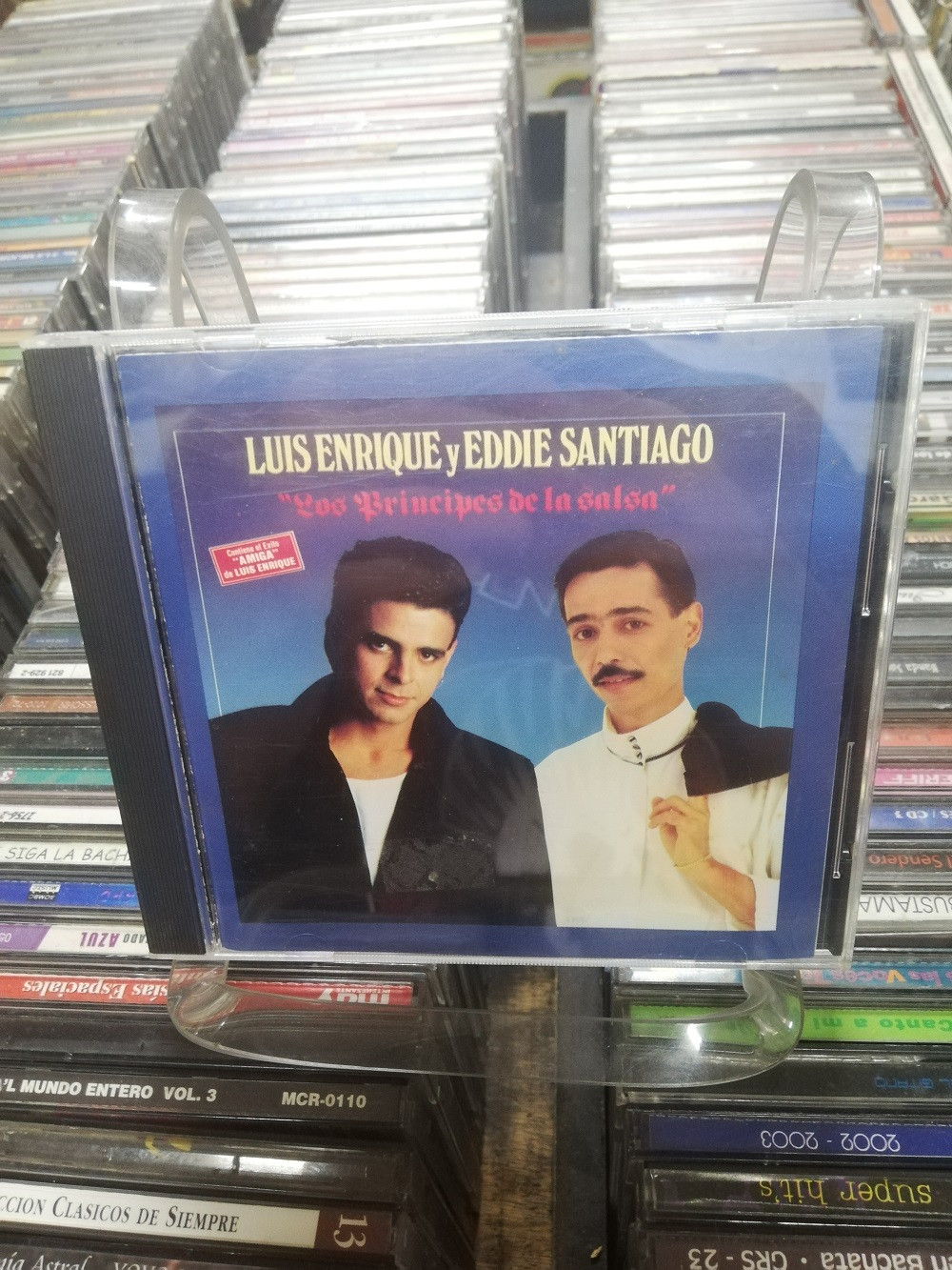 Imagen CD LUIS ENRIQUE Y EDDIE SANTIAGO - LOS PRINCIPES DE LA SALSA
