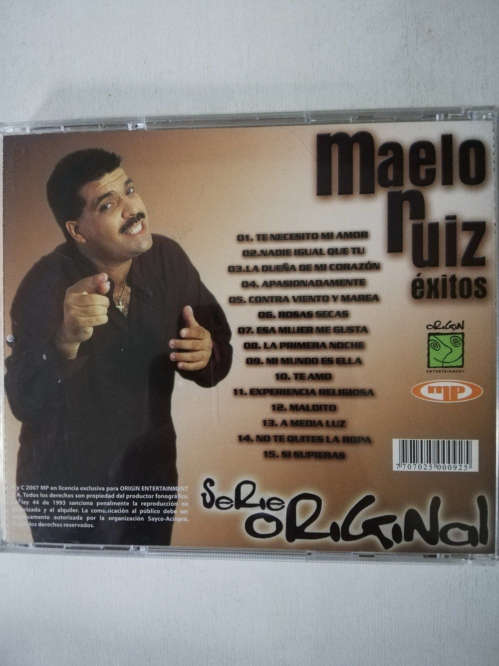 Imagen CD MAELO RUIZ - EXITOS 2