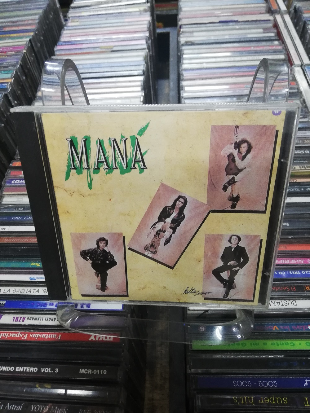 Imagen CD MANÁ - FALTA AMOR