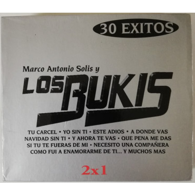 ImagenCD MARCO ANTONIO SOLIS Y LOS BUKIS - 30 EXITOS - CD X 2