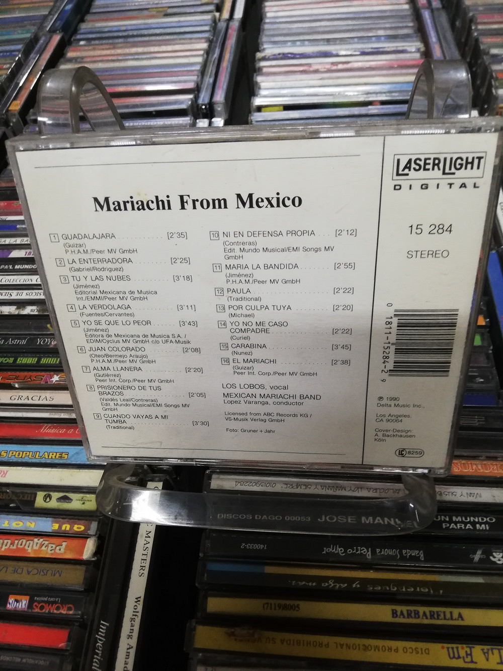 Imagen CD MARIACHI FROM MEXICO 2
