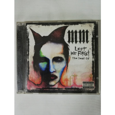 ImagenCD MARILYN MANSON - LEST WE FORGET - THE BEST OF MM