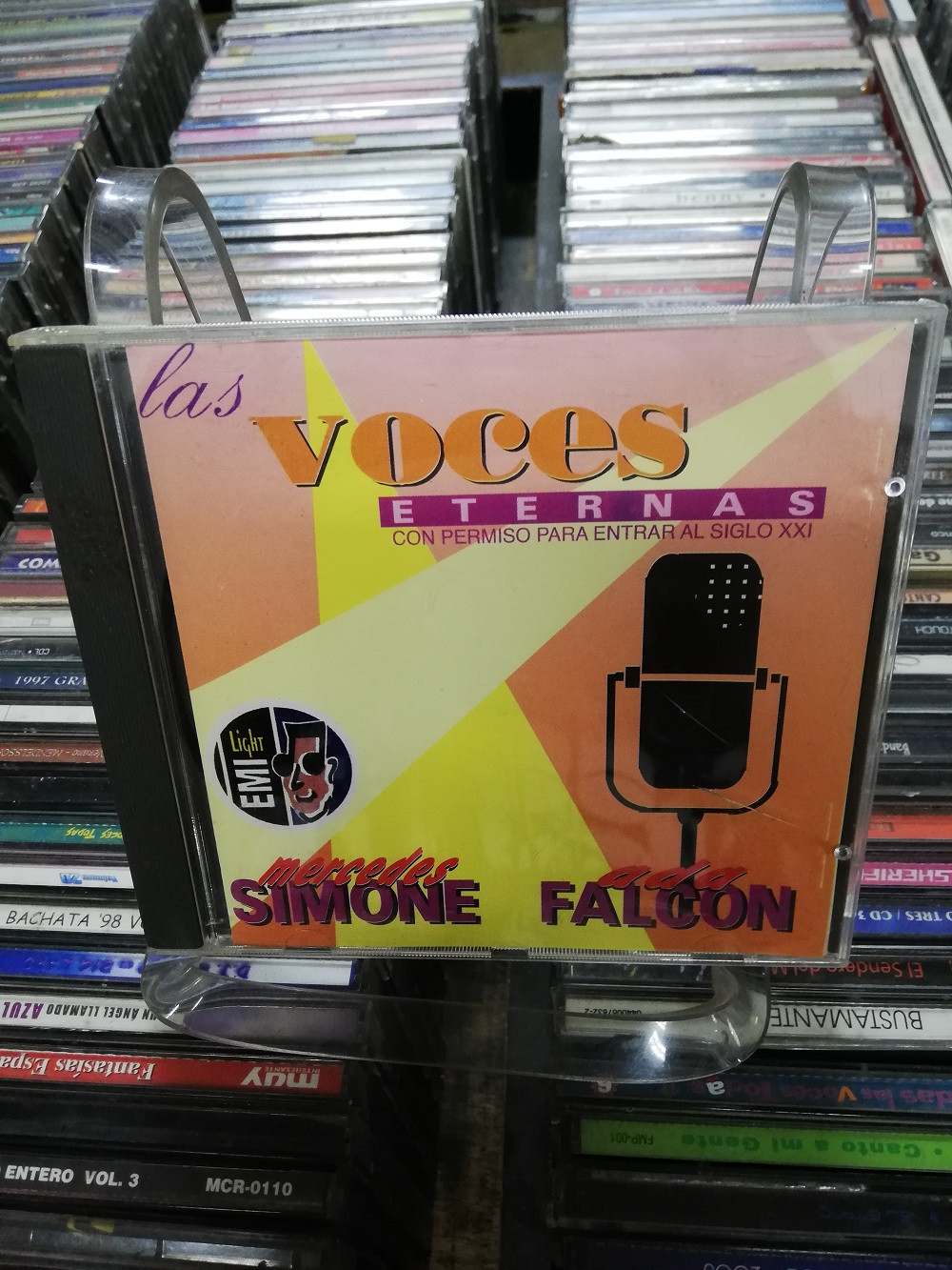 Imagen CD MERCEDES SIMONE/ADA FALCON - LAS VOCES ETERNAS