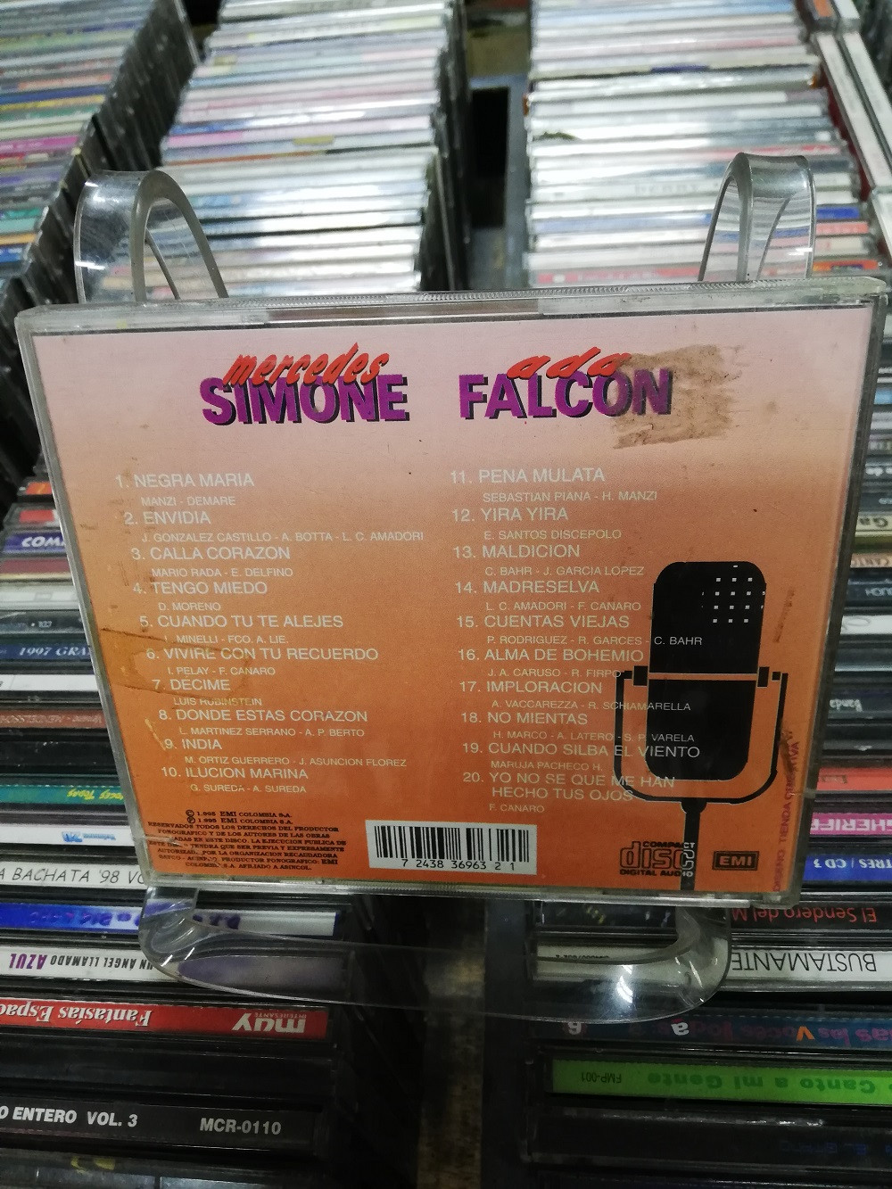 Imagen CD MERCEDES SIMONE/ADA FALCON - LAS VOCES ETERNAS 2