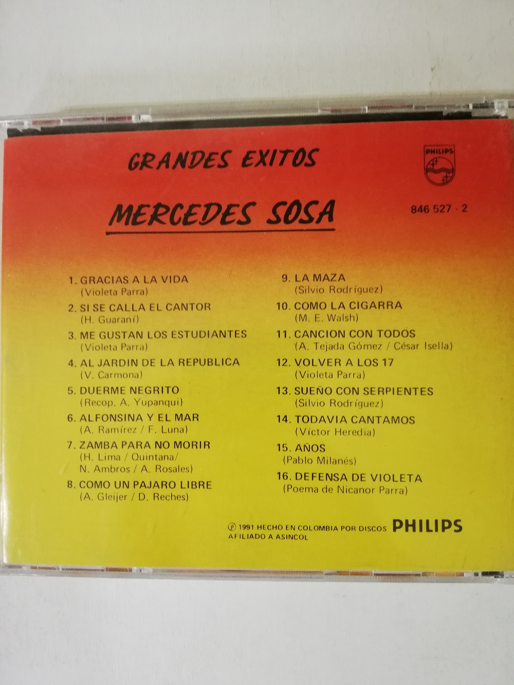Imagen CD MERCEDES SOSA - GRANDES EXITOS 2