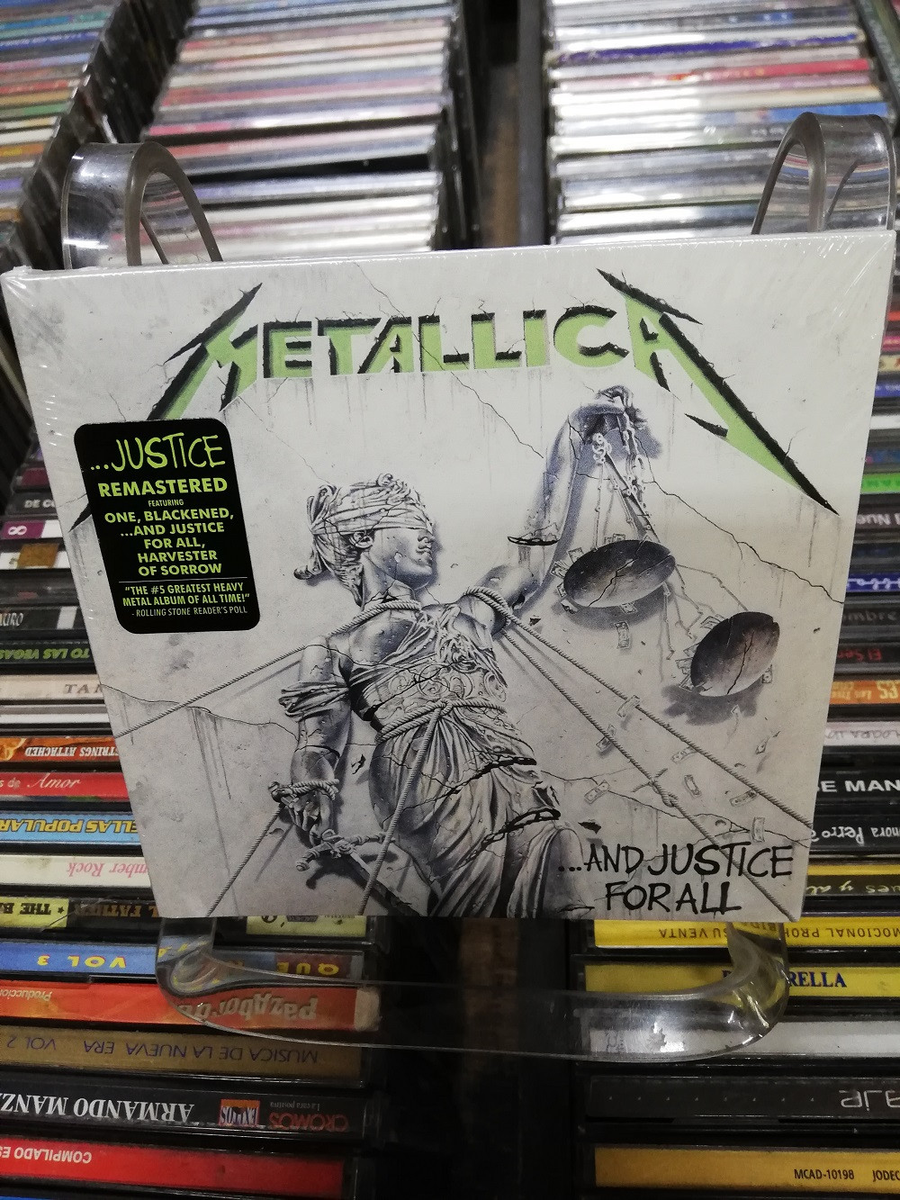 Imagen CD METALLICA - ...AND JUSTICE FOR ALL 1