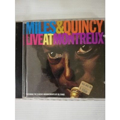ImagenCD MILES DAVIS & QUINCY JONES - LIVE AT MONTREUX