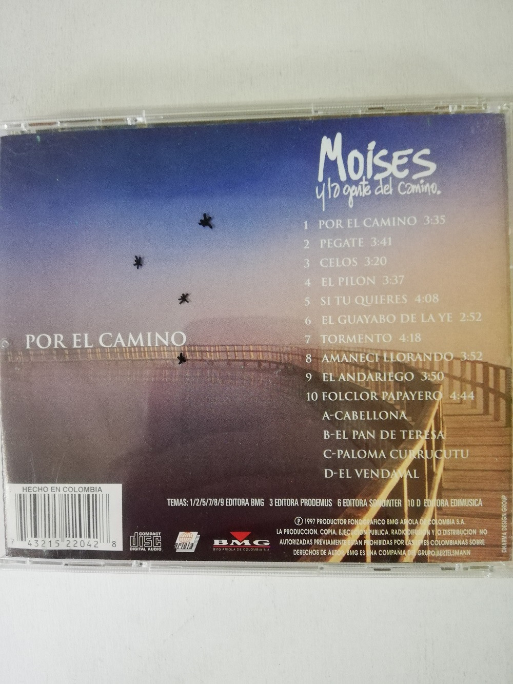 Imagen CD MOISES Y LA GENTE DEL CAMINO - POR EL CAMINO 2