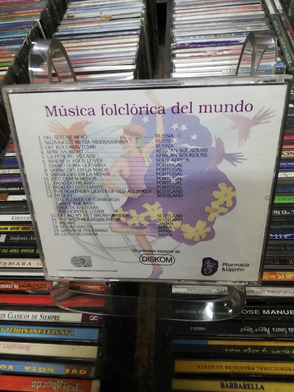 Imagen CD MÚSICA FOLCLÓRICA DEL MUNDO 2