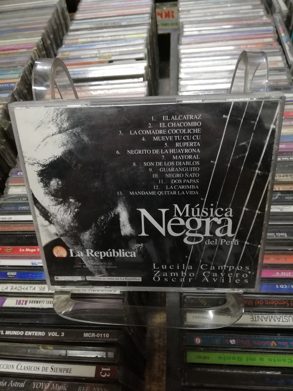 Imagen CD MÚSICA NEGRA DEL PERÚ 2