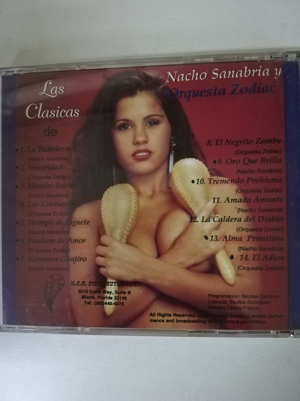 Imagen CD NACHO SANABRIA Y ORQUESTA ZODIAC - LAS CLÁSICAS 2