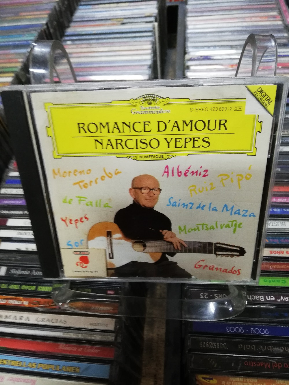 Imagen CD NARCISO YEPES - ROMANCE D´ AMOUR