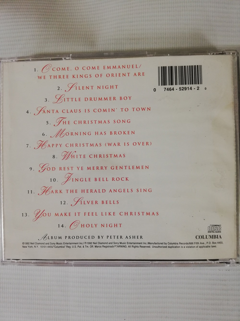Imagen CD NEIL DIAMOND - THE CHRISTMAS ALBUM 2