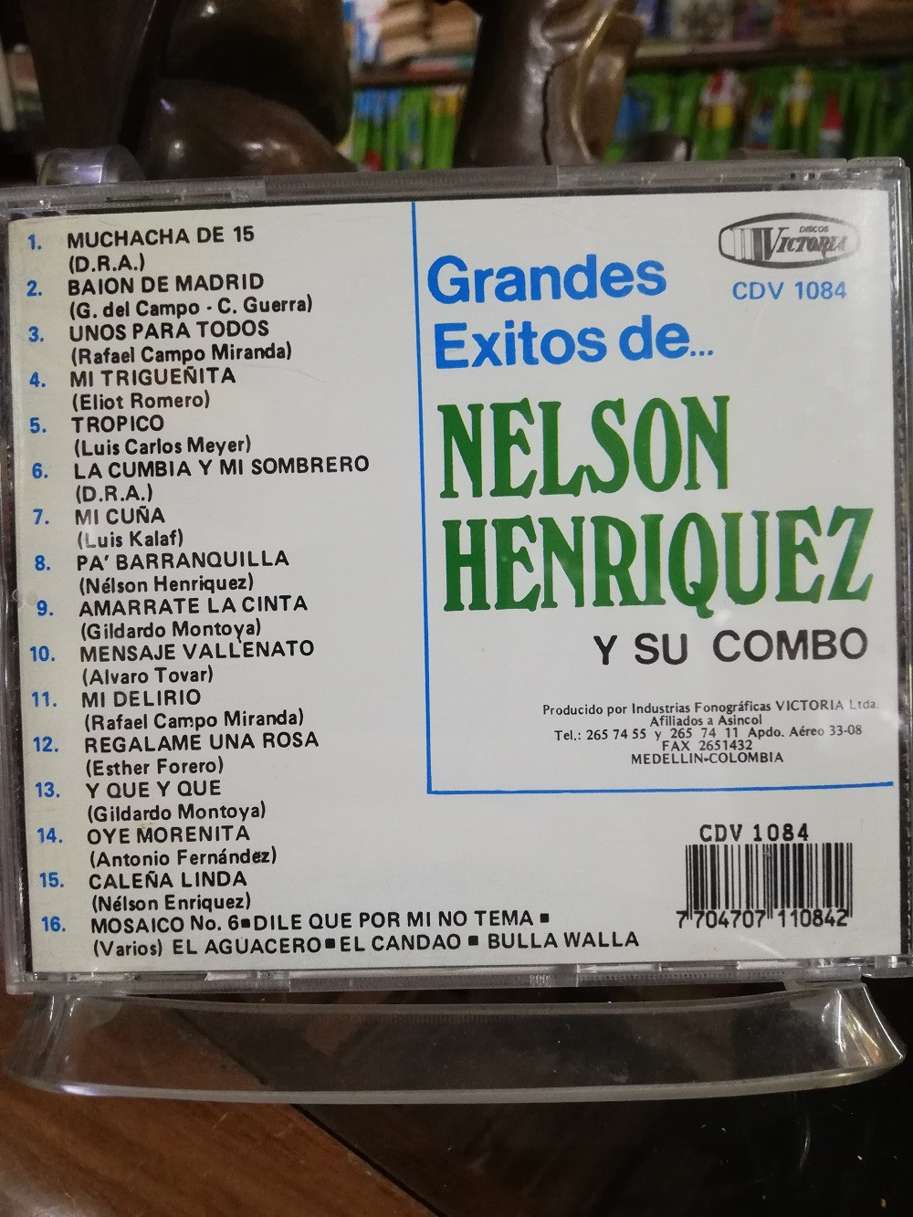 Imagen CD NELSON HENRIQUEZ Y SU COMBO - GRANDES EXITOS VOL. 3 2