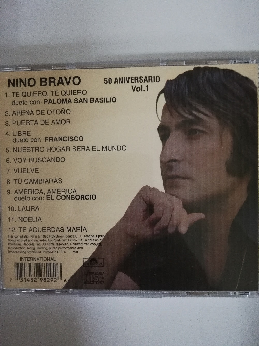 Imagen CD NINO BRAVO - 50 ANIVERSARIO VOL. 1 2