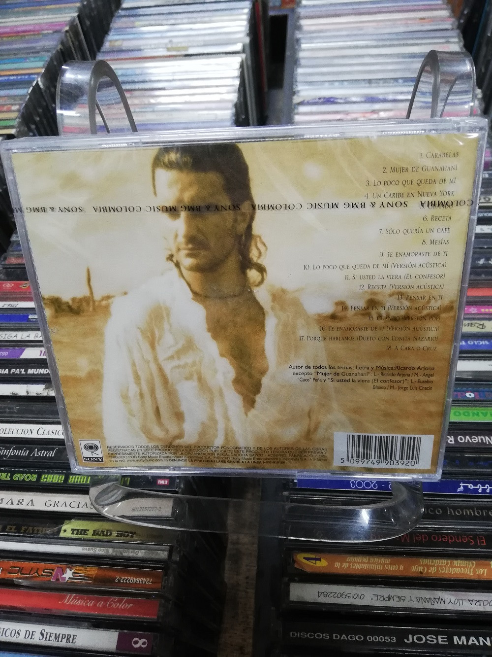 CD NUEVO RICARDO ARJONA - GALERIA CARIBE: 5099749903920 Libreria Atlas