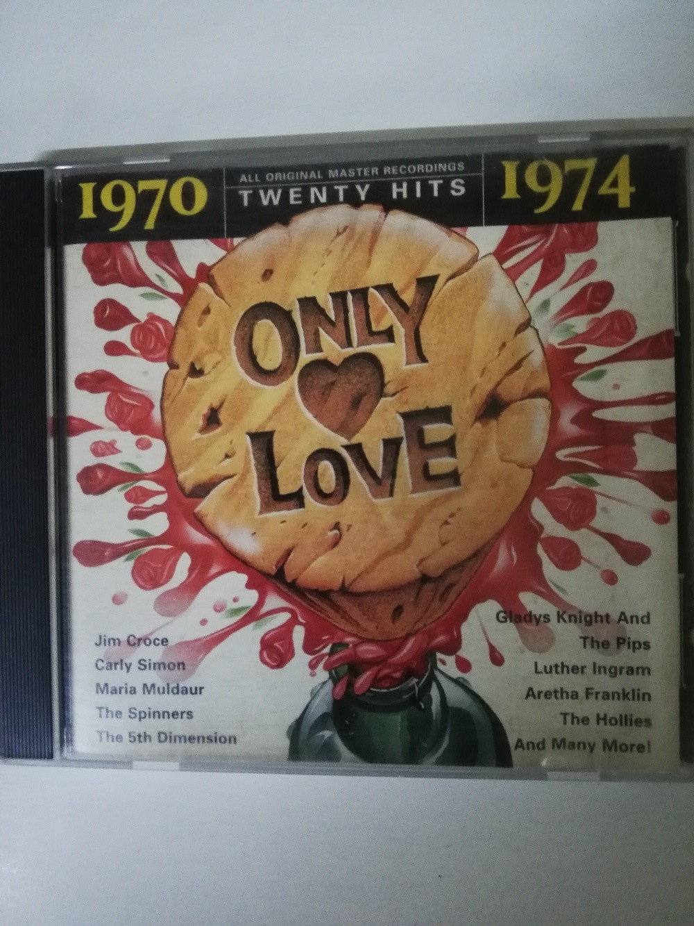 Imagen CD ONLY LOVE -1970-1974 1