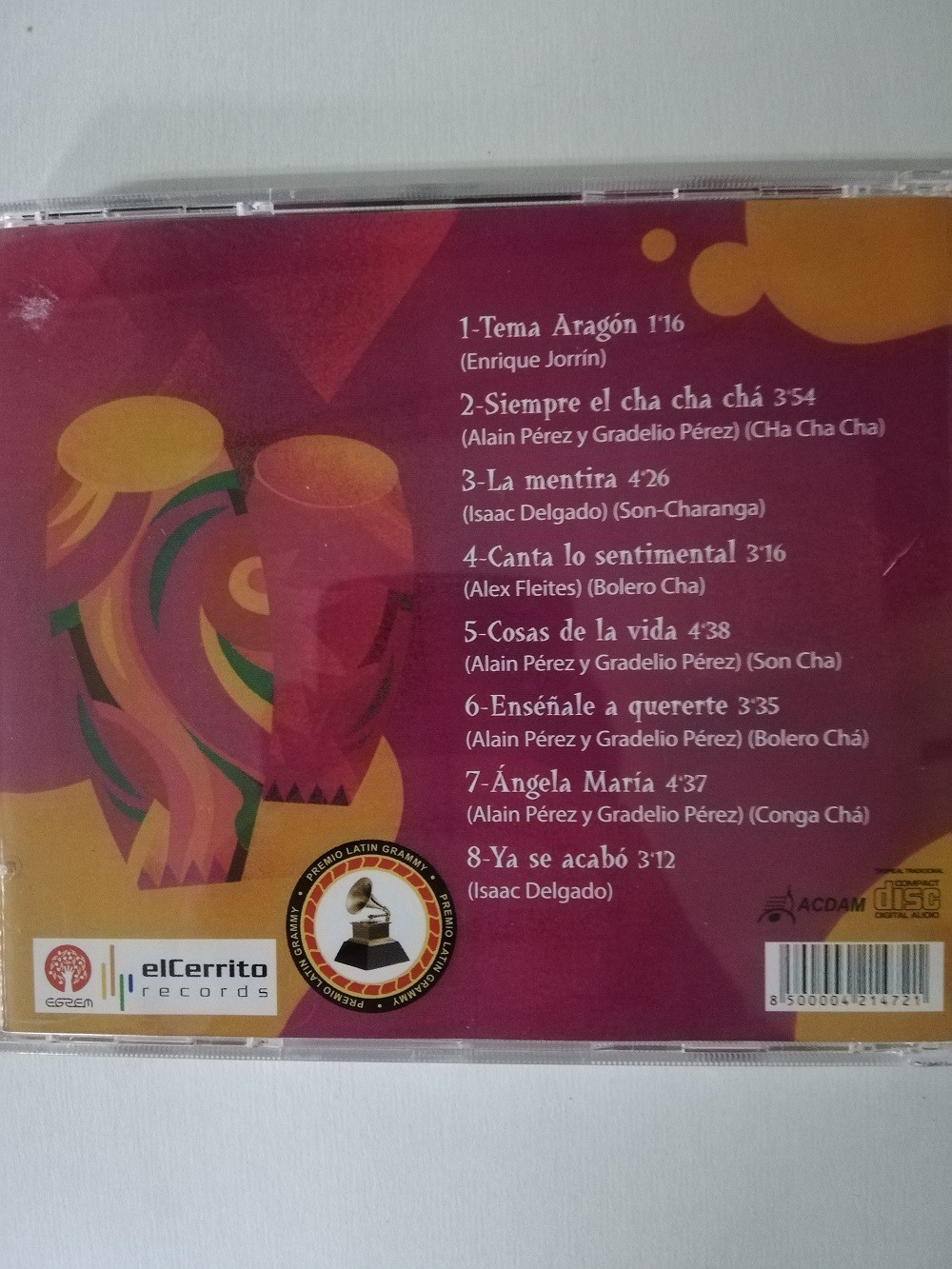 CD ORQUESTA ARAG N CHA CHA CHA HOMENAJE A LO TRADICIONAL