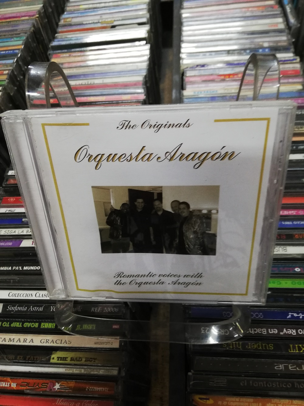 Imagen CD ORQUESTA ARAGÓN - ROMANTIC VOICES WITH THE ORQUESTA ARAGÓN 1