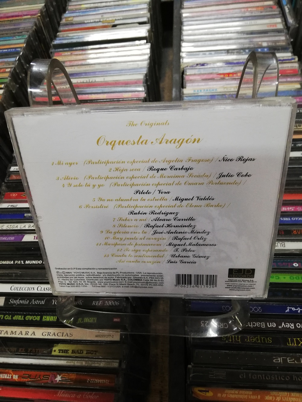 Imagen CD ORQUESTA ARAGÓN - ROMANTIC VOICES WITH THE ORQUESTA ARAGÓN 2