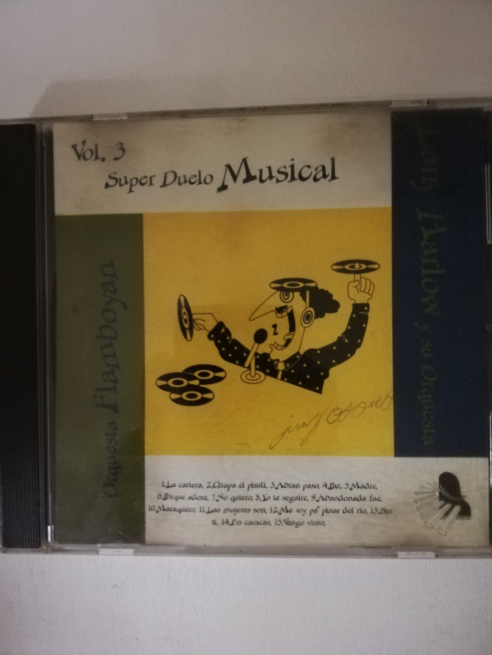 Imagen CD ORQUESTA FLAMBOYAN/LARRY HARLOW Y SU ORQUESTA - SUPER DUELO MUSICAL VOL. 3 1