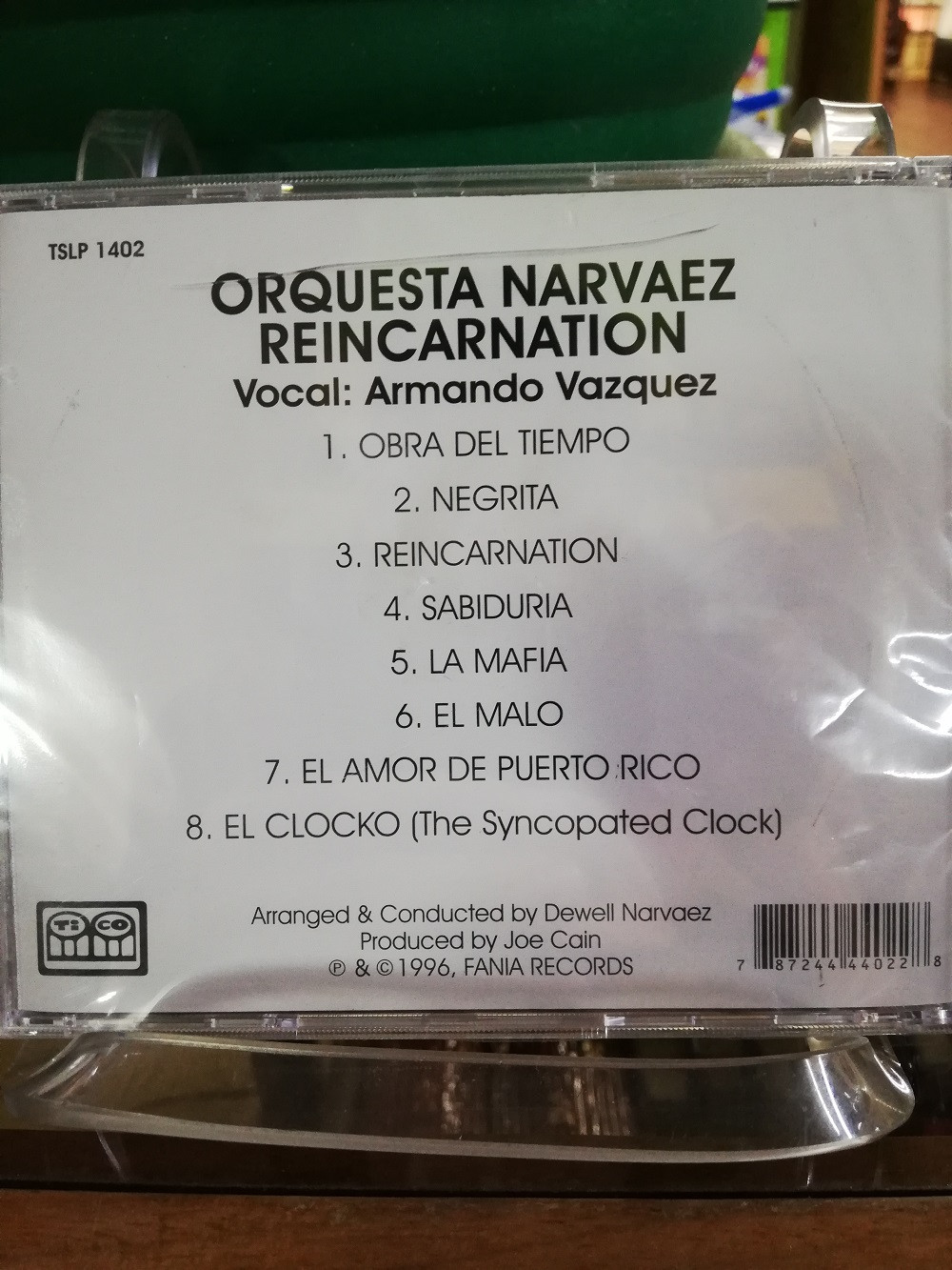 Imagen CD ORQUESTA NARVAEZ - REINCARNATION 2