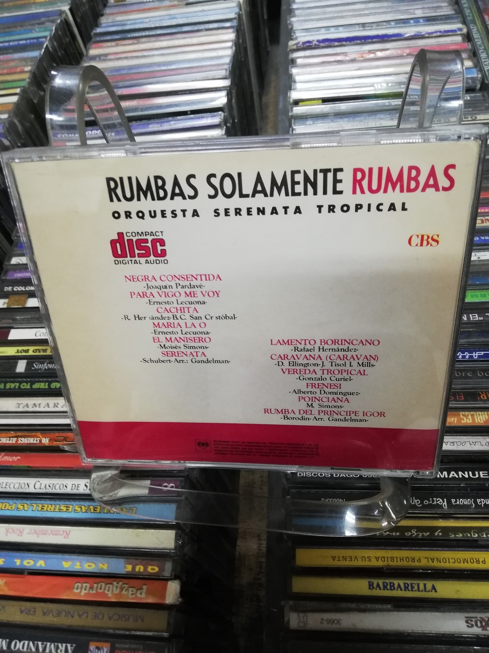 Imagen CD ORQUESTA SERENATA TROPICAL - RUMBAS SOLAMENTE RUMBAS 2