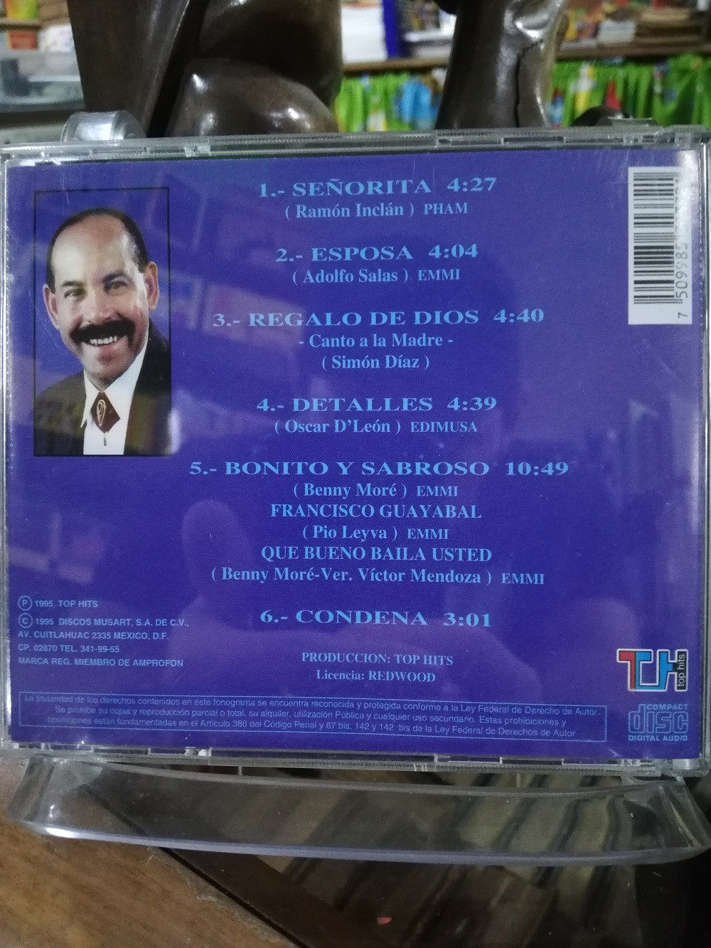Imagen CD OSCAR DE LEÓN - AUTÉNTICO 2