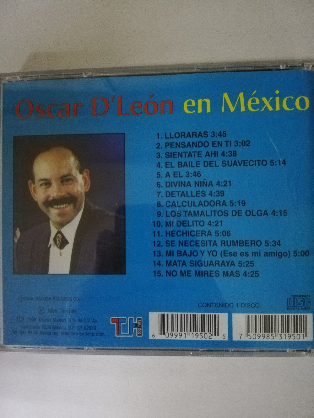 Imagen CD OSCAR DE LEÓN - EN MÉXICO 2
